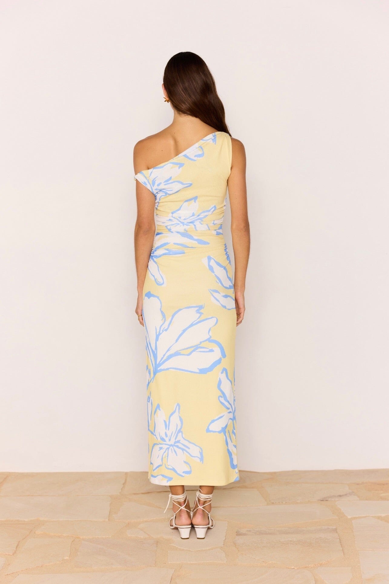 MINKPINK Esme Asym Mesh Maxi Dress DRESSES