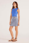 MINKPINK Jessie Denim Mini Skirt BOTTOMS