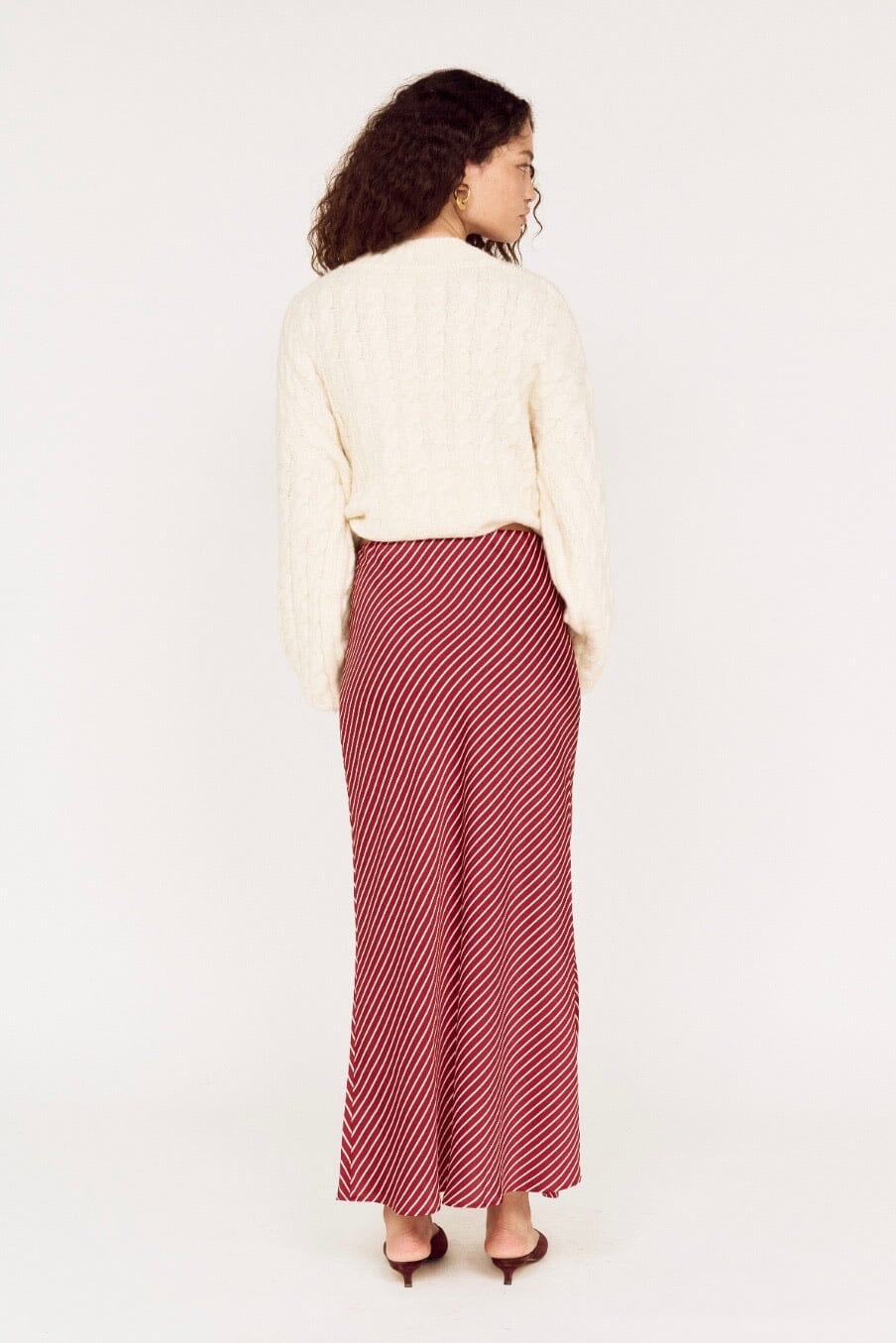 MINKPINK Leni Bias Midi Skirt BOTTOMS