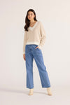 MINKPINK Megan V Neck Sweater TOPS