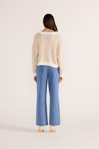 MINKPINK Megan V Neck Sweater TOPS