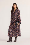 MINKPINK Regal Long Sleeve Midi Dress DRESSES