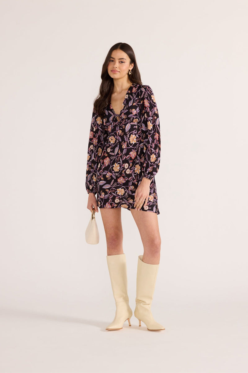 MINKPINK Regal Long Sleeve Mini Dress DRESSES