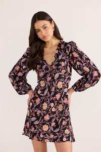MINKPINK Regal Long Sleeve Mini Dress DRESSES