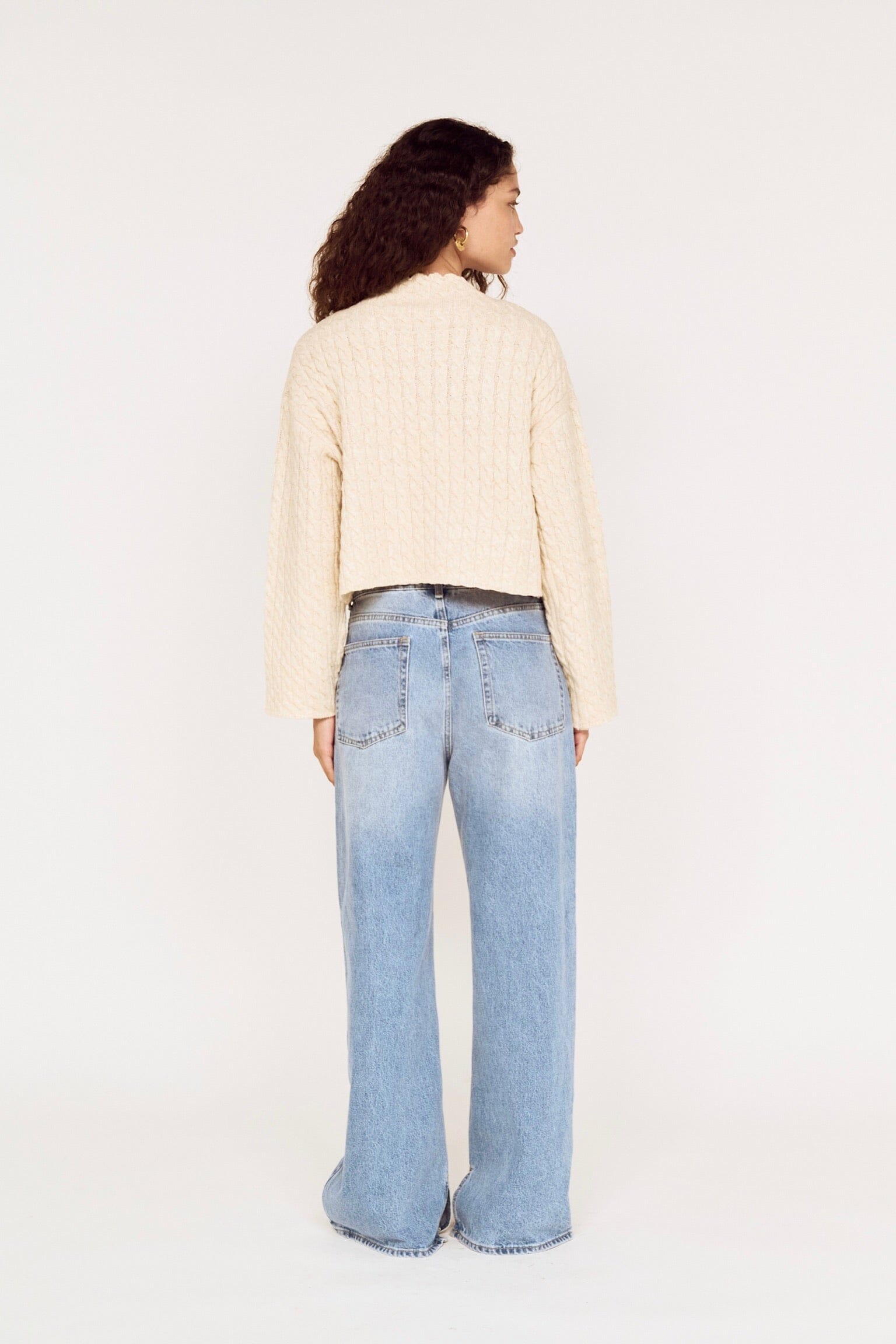 MINKPINK Sola Cable Knit Top TOPS