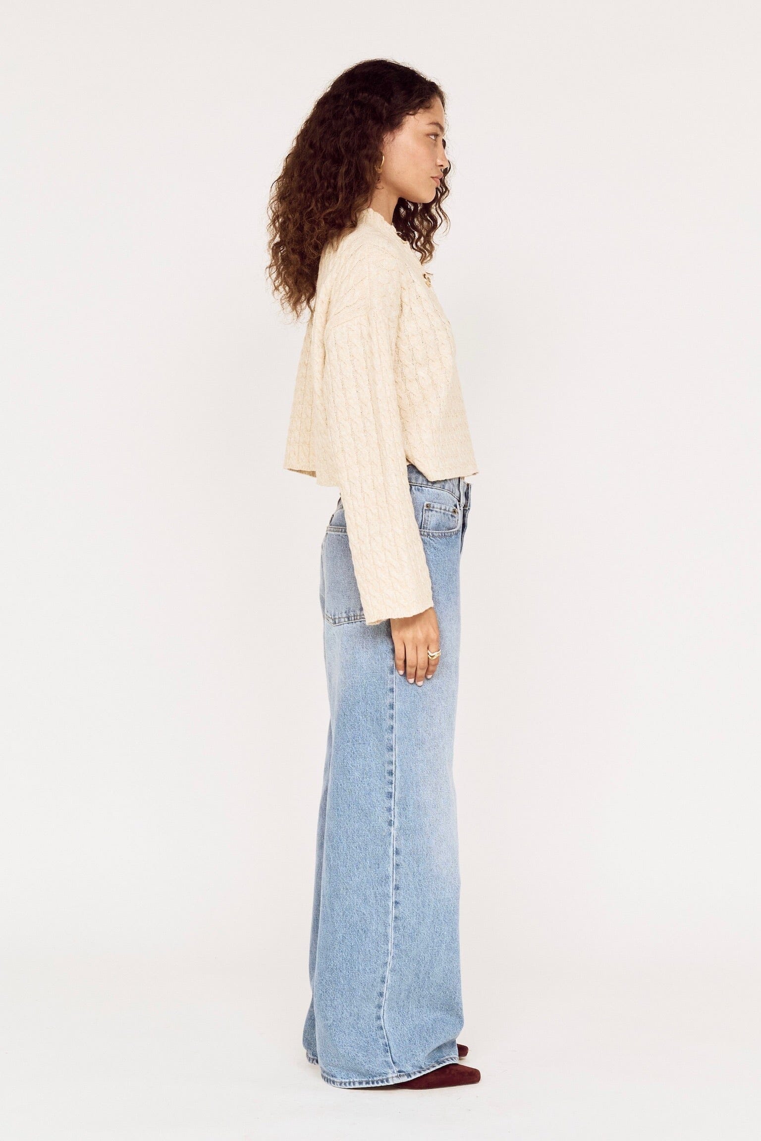 MINKPINK Sola Cable Knit Top TOPS