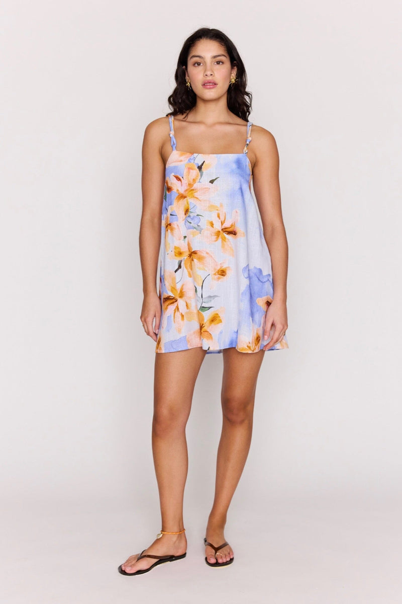 MINKPINK Sunspell Knot Strap Mini Dress DRESSES