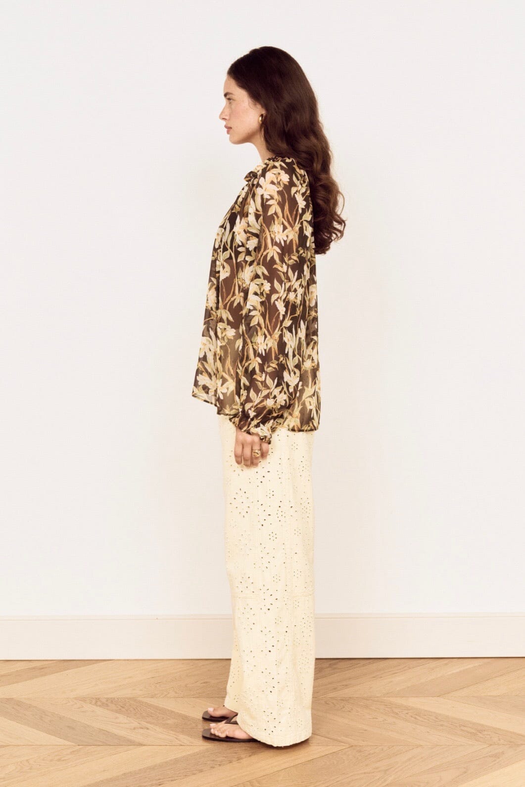MINKPINK Vega Chiffon Blouse TOPS