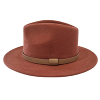 NIX AND ASH Fedora Hat - Vintage Copper 57cm HEADWEAR