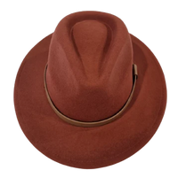 NIX AND ASH Fedora Hat - Vintage Copper 57cm HEADWEAR