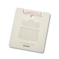PALAS JEWELLERY Love Healing Gem Bracelet-Rose Quartz ACCESSORIES