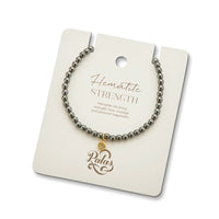 PALAS JEWELLERY Strength Healing Gem Bracelet-Hematite ACCESSORIES