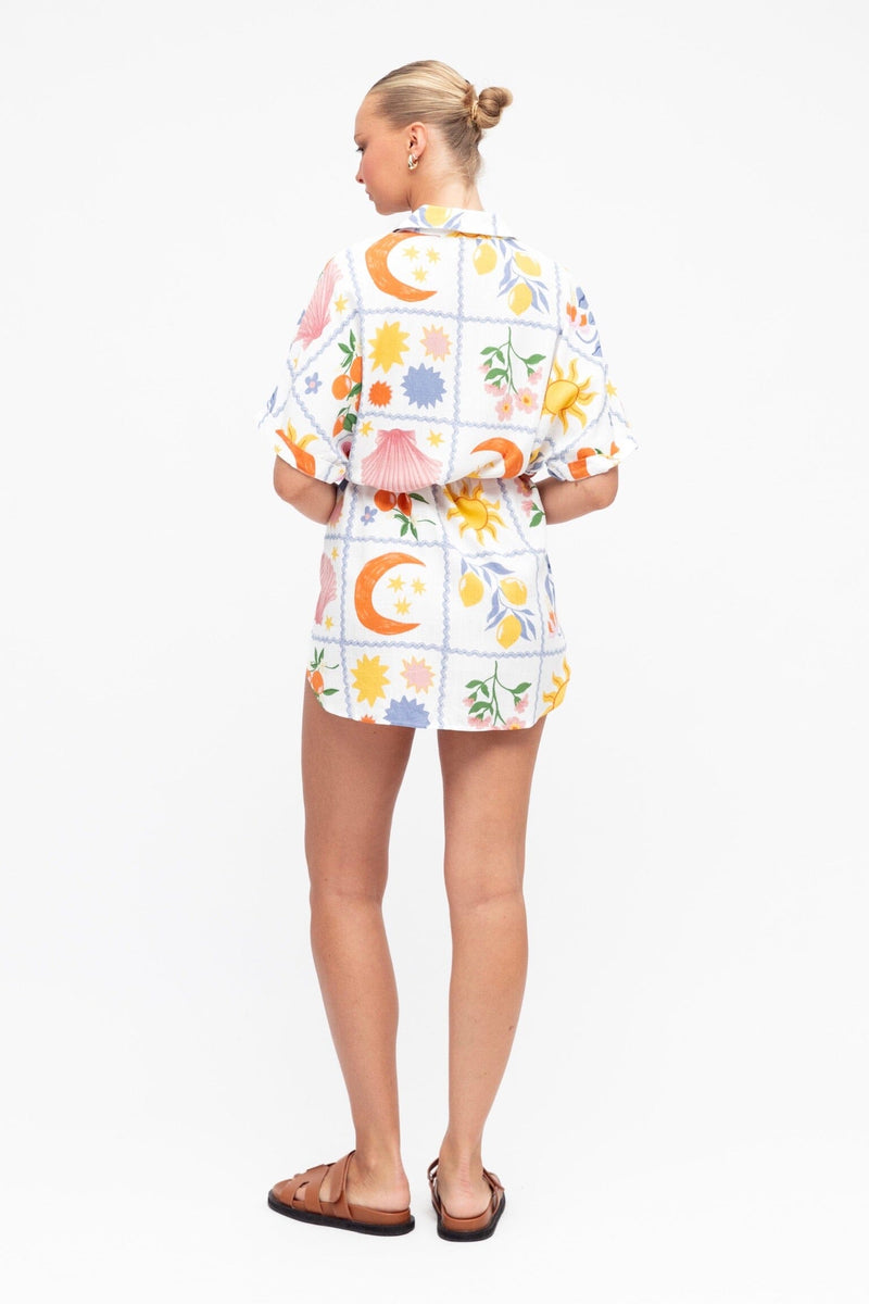 PAPER HEART Costa Mini Shirt Dress DRESSES