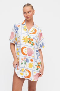 PAPER HEART Costa Mini Shirt Dress DRESSES