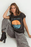 PAPER HEART Le Soleil Vintage Tee TOPS