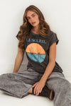 PAPER HEART Le Soleil Vintage Tee TOPS