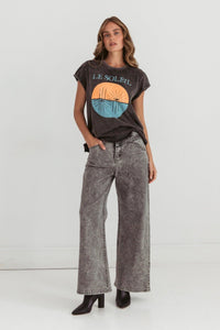 PAPER HEART Le Soleil Vintage Tee TOPS