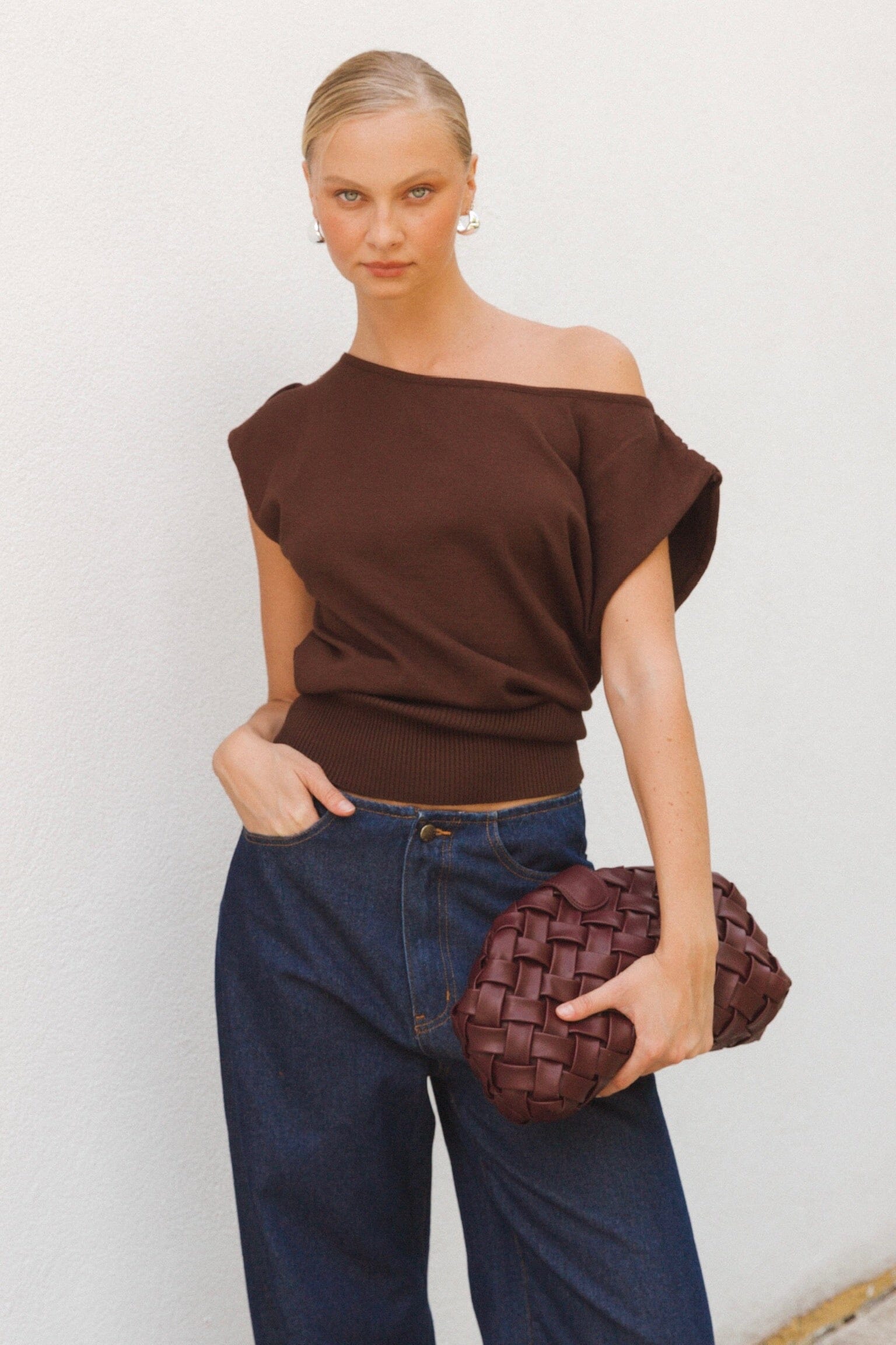 PAPER HEART Ness Asymetrical Top TOPS