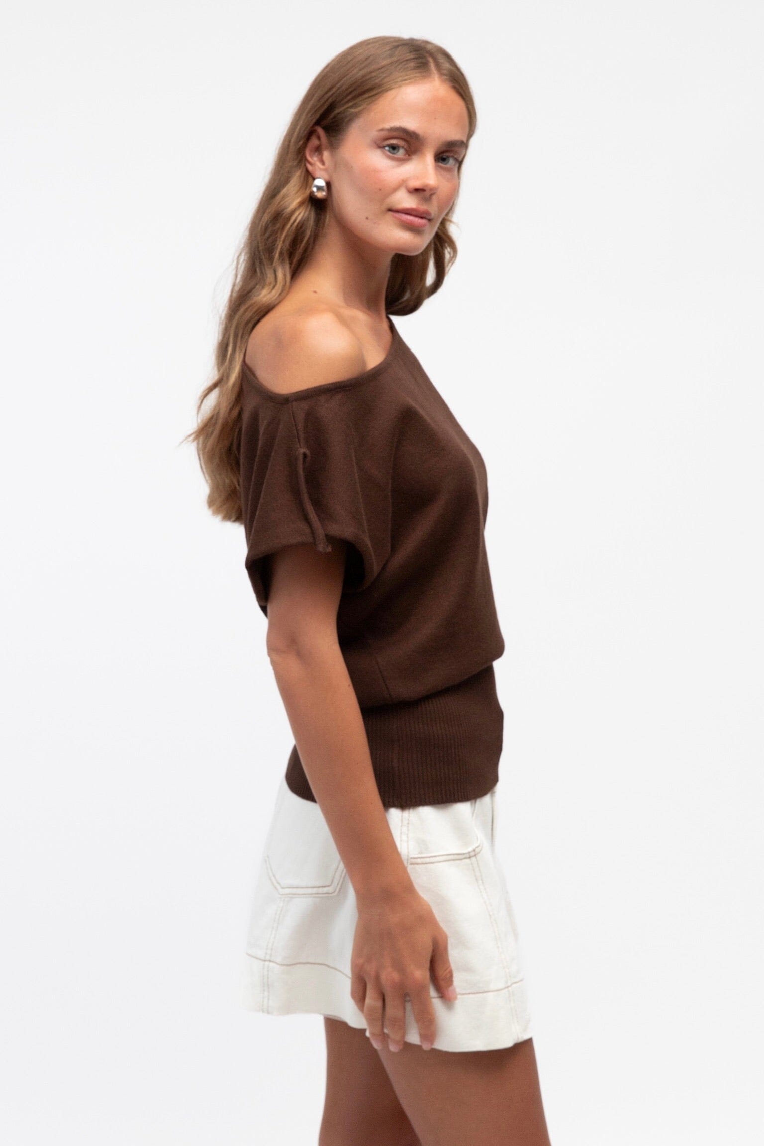 PAPER HEART Ness Asymetrical Top TOPS