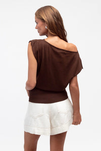 PAPER HEART Ness Asymetrical Top TOPS