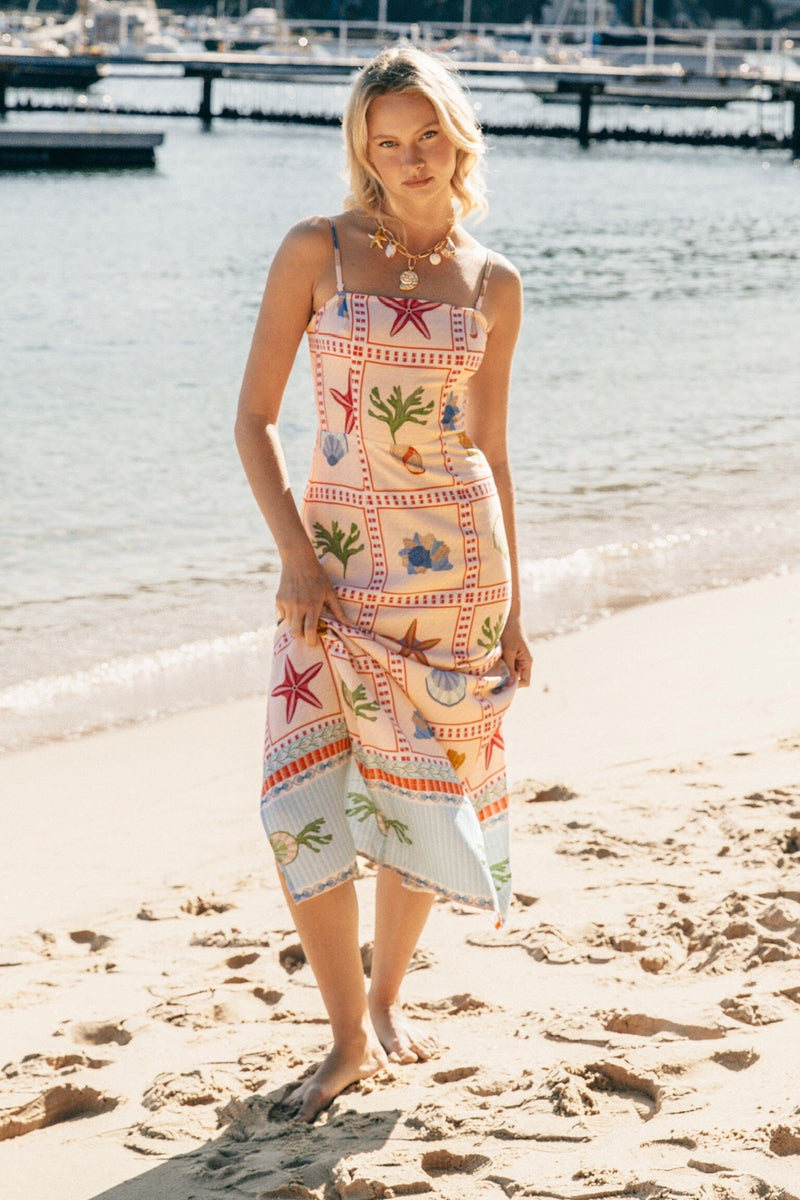 PAPER HEART Penida Midi Dress DRESSES