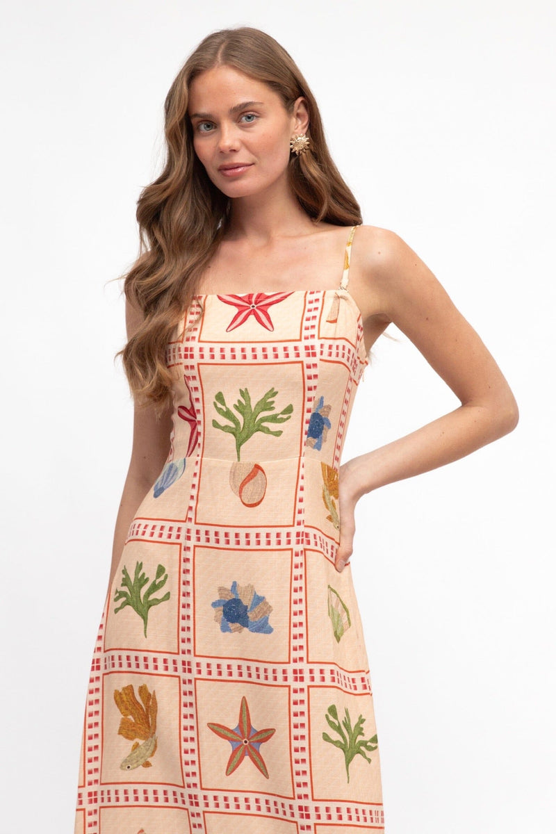 PAPER HEART Penida Midi Dress DRESSES