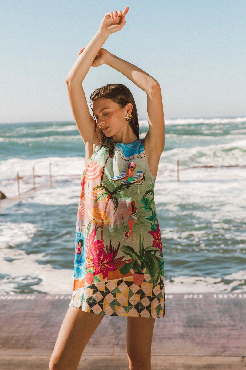 PAPER HEART Poolside Mini Dress DRESSES