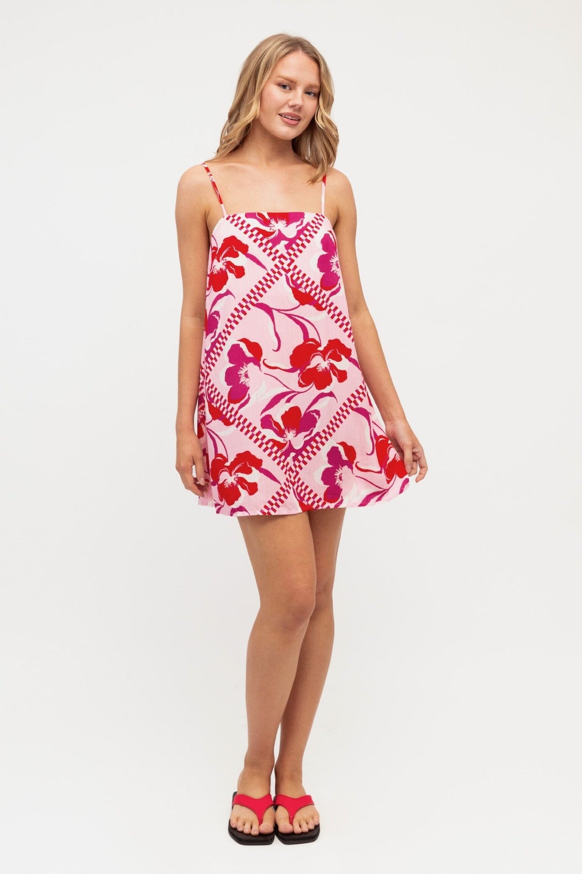 PAPER HEART Ruby Bloom Mini Dress DRESSES