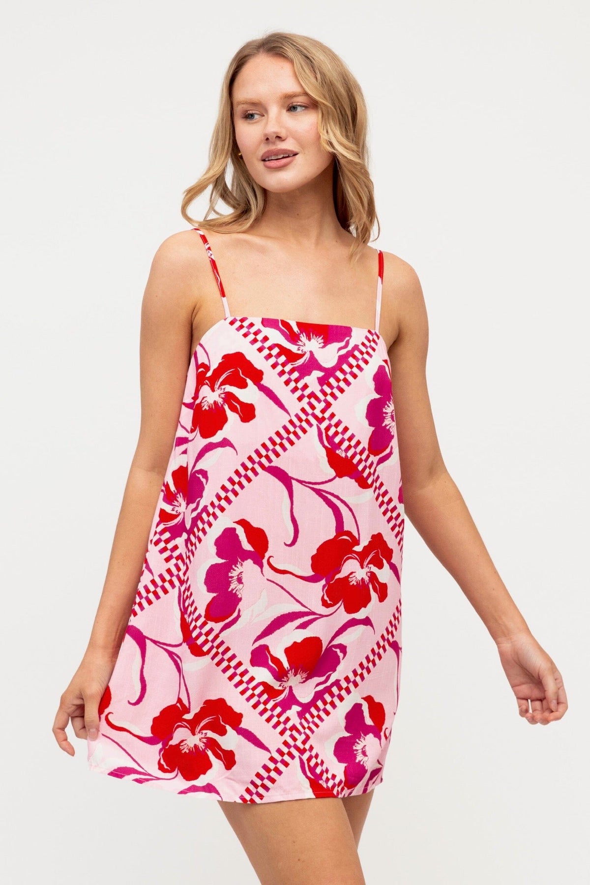 PAPER HEART Ruby Bloom Mini Dress DRESSES