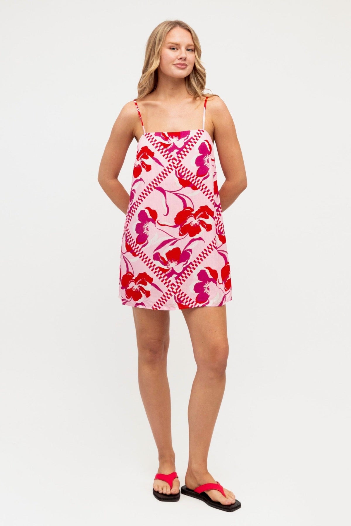 PAPER HEART Ruby Bloom Mini Dress DRESSES