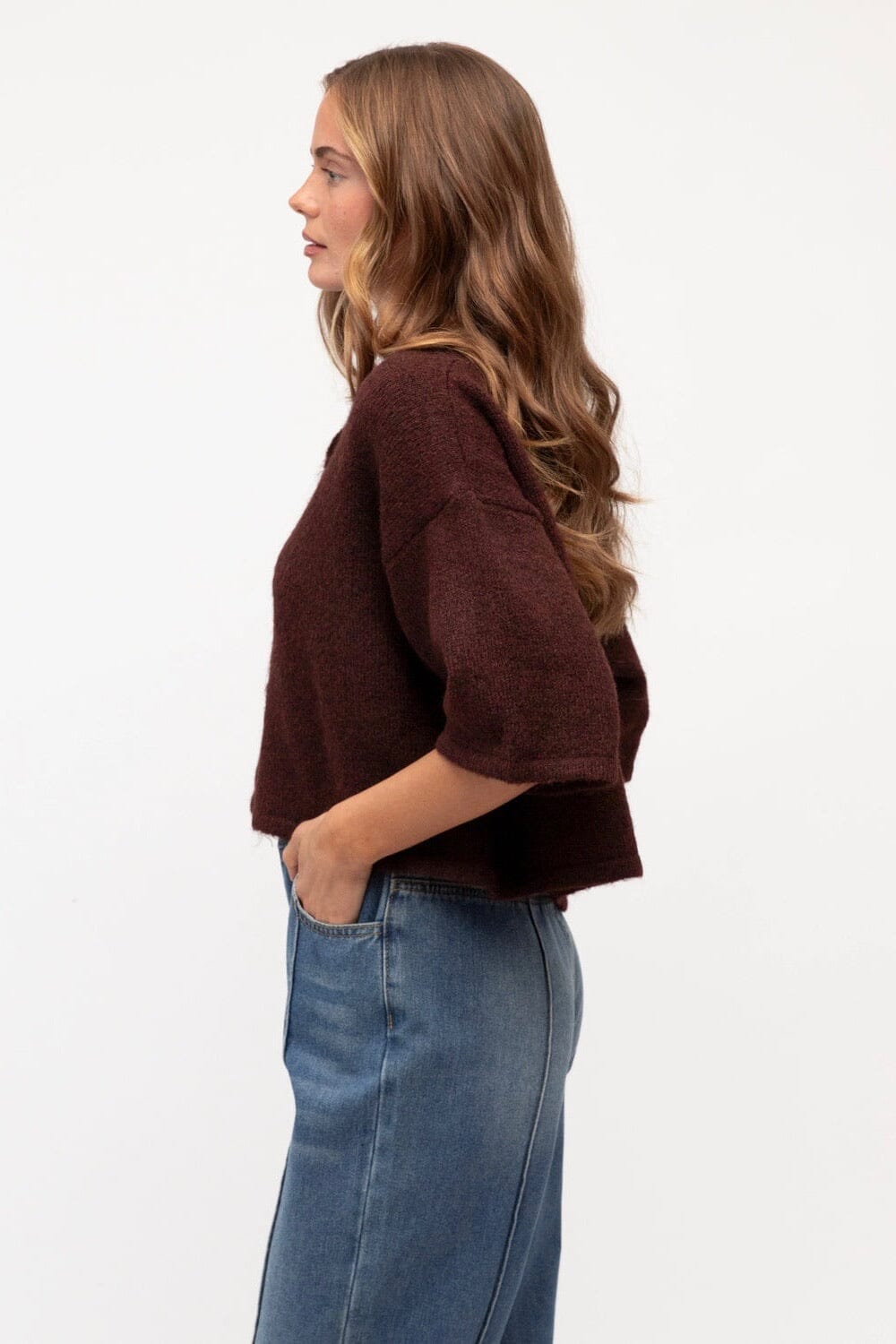 PAPER HEART Simone Knit Cardigan TOPS
