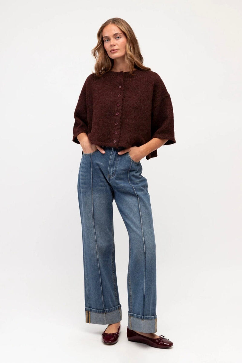 PAPER HEART Simone Knit Cardigan TOPS