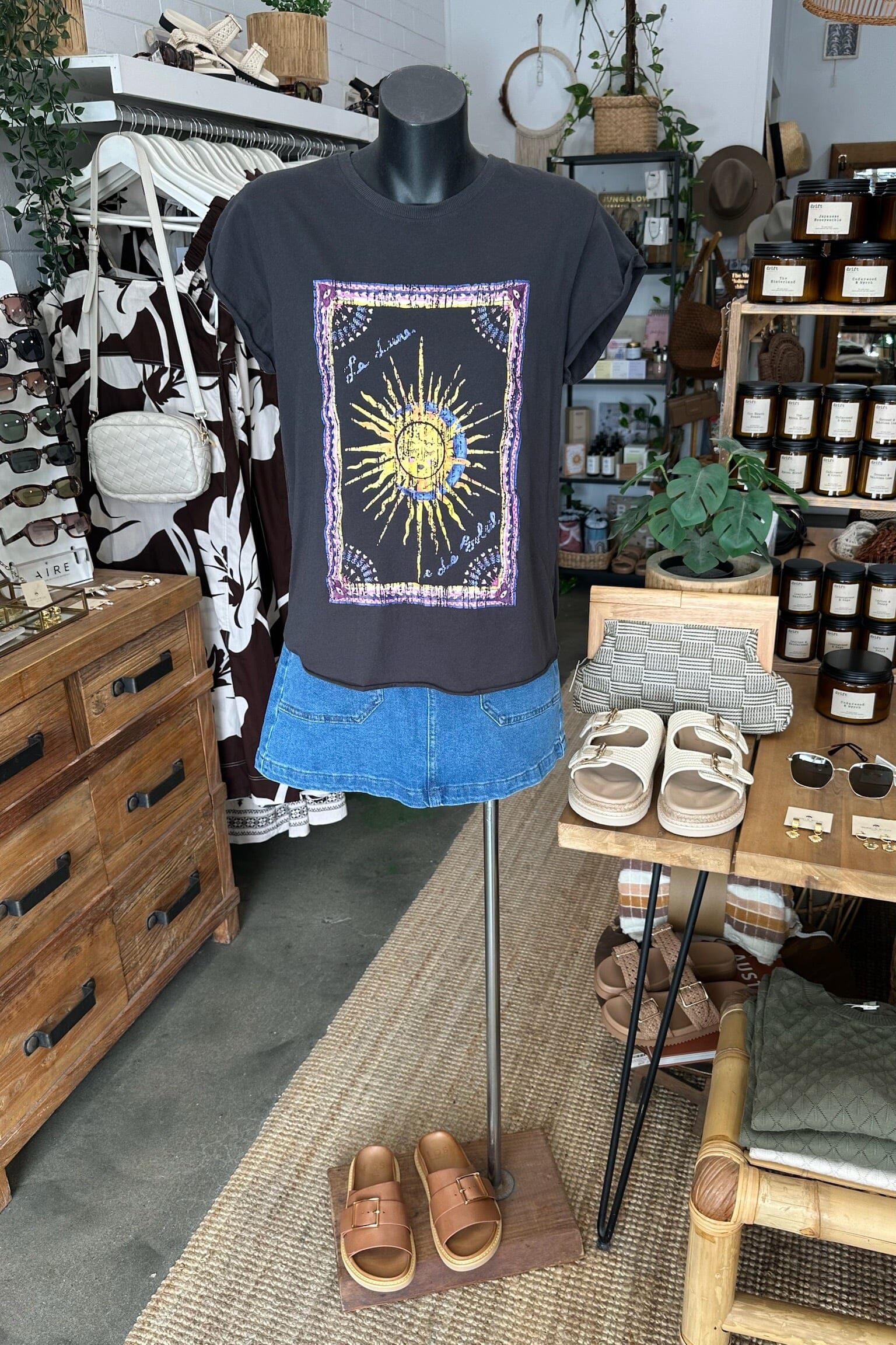 PAPER HEART Soleil Vintage Tee TOPS