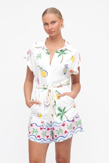 PAPER HEART Summer Holiday Playsuit JUMPSUITS