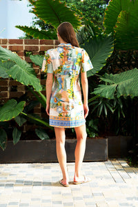 PRIMROSE THE LABEL Amalfi Mini Shirt Dress DRESSES