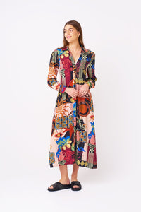 PRIMROSE THE LABEL Terra Shirt Dress DRESSES