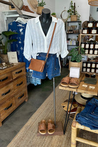 RUNAWAY HEART Bailey Shirt - White TOPS