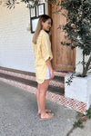 RUNAWAY HEART Bailey Shirt - Yellow TOPS