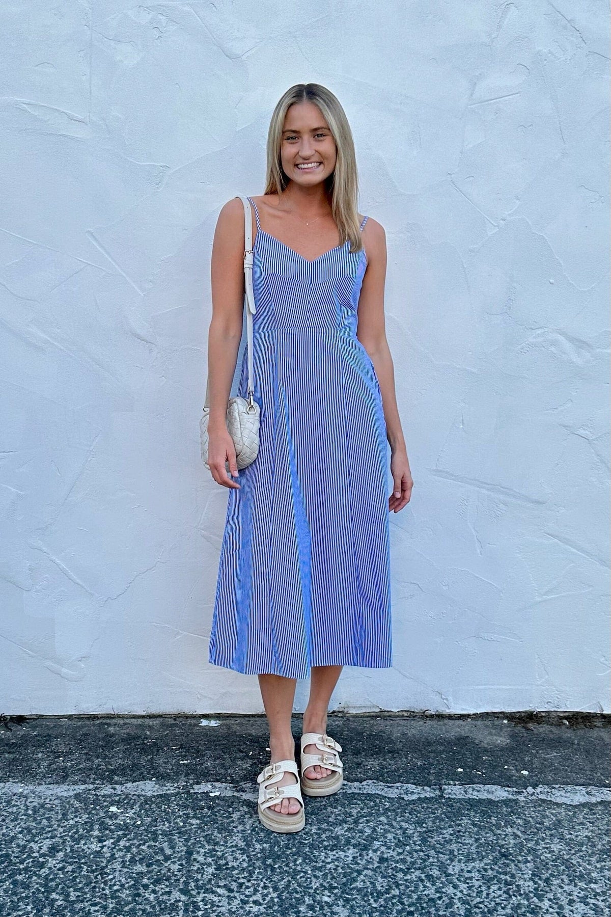 RUNAWAY HEART Capri Midi Dress DRESSES