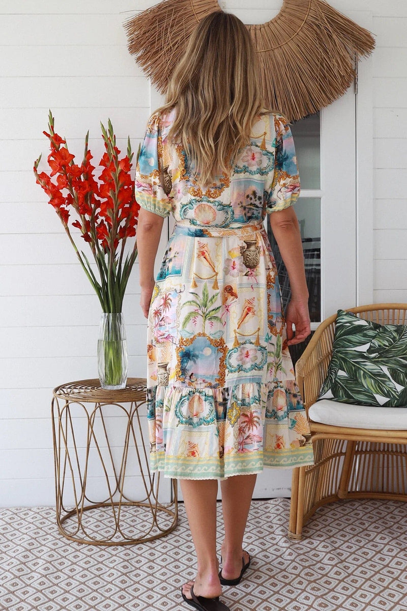 SALTY PALM Sorrento Midi Dress DRESSES
