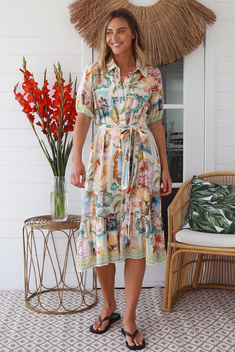 SALTY PALM Sorrento Midi Dress DRESSES