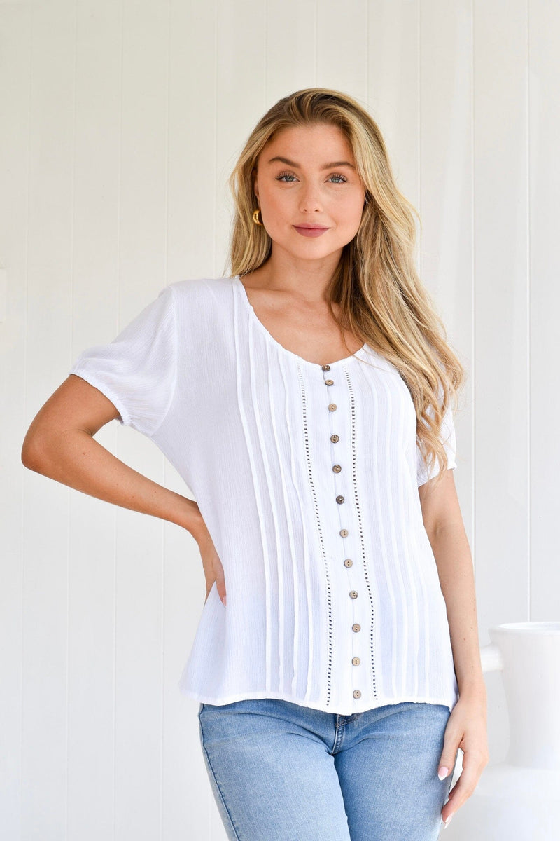 SANCTUM Whitehaven Top TOPS