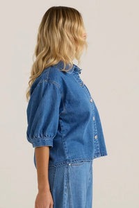 SASS CLOTHING Perri Denim Shirt TOPS