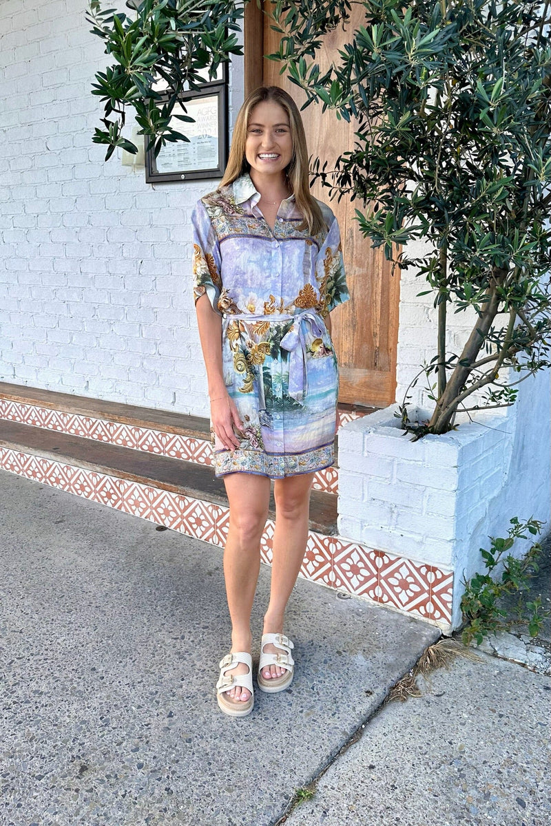 SHAREEN COLLECTIONS Cairo Shirt Dress DRESSES