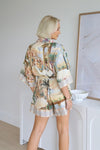 SHAREEN COLLECTIONS Desert Palm Playsuit PLAYSUIT
