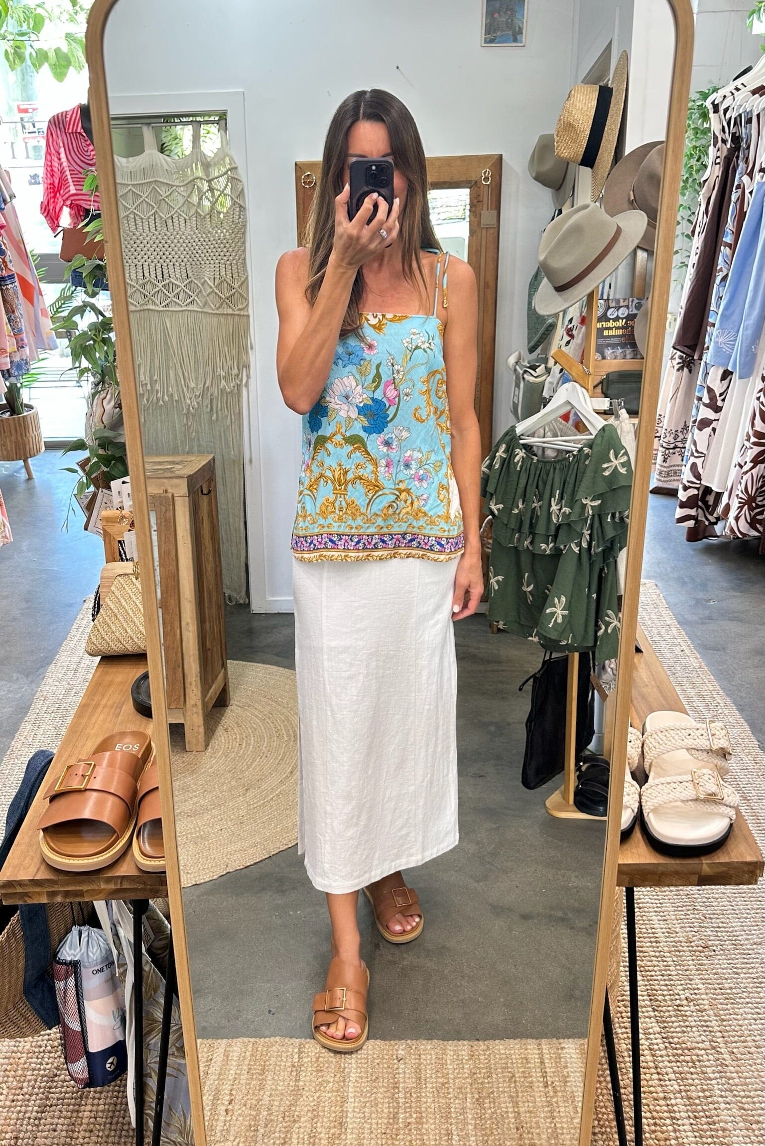 SHAREEN COLLECTIONS Marbella Cami Top TOPS