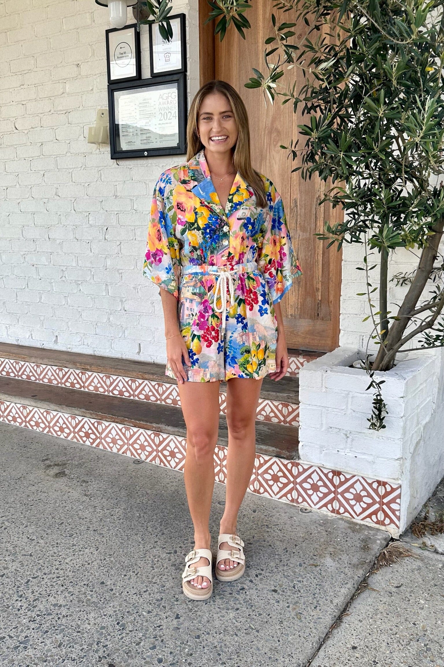 SHAREEN COLLECTIONS Sanremo Playsuit PLAYSUIT