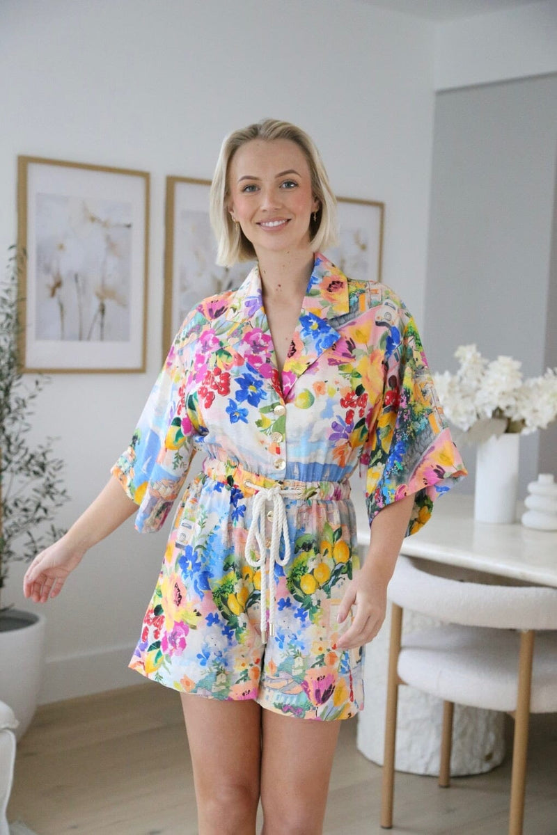 SHAREEN COLLECTIONS Sanremo Playsuit PLAYSUIT