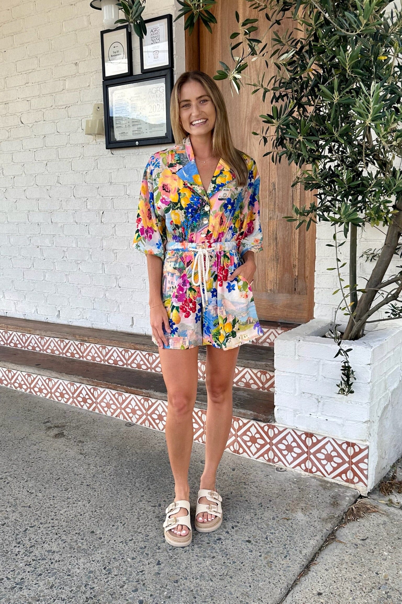 SHAREEN COLLECTIONS Sanremo Playsuit PLAYSUIT