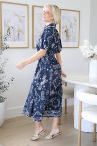 SHAREEN COLLECTIONS Shelley Midi Dress DRESSES
